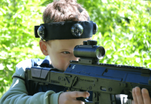 Лазертаг – развитие вашего ребенка