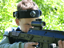 Лазертаг – развитие вашего ребенка