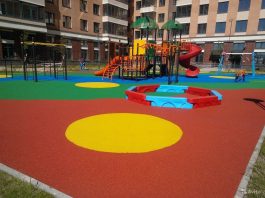 Резиновое покрытие. Преимущества и установка