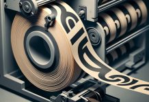 Когда необходима печать на ленте логотипов и надписей на заказ для организаций?