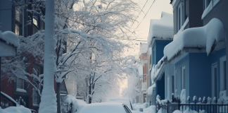 Parcarea pe zăpadă poate fi o problemă pentru șoferi