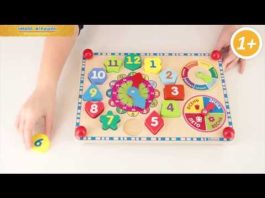 Бизиборды-часики: в чем основная польза для ребенка