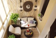 Как обустроить на балконе лаунж зону?