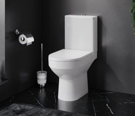 Безободковый унитаз: стильно, гигиенично, практично