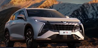 KAIYI X7 Kunlun: стильный кроссовер с ярким характером